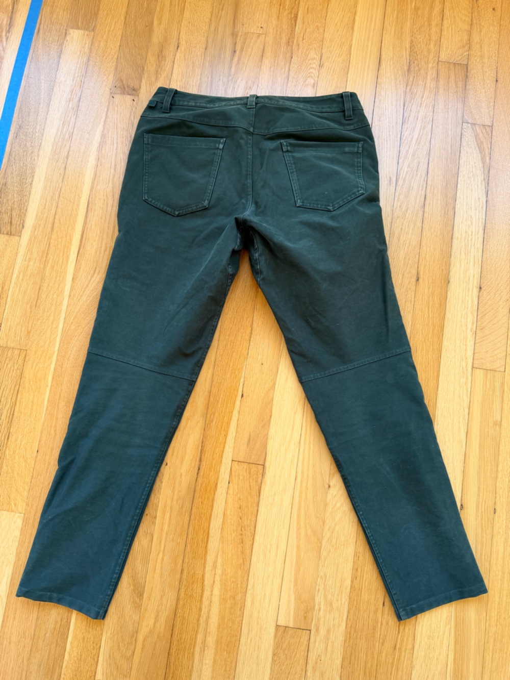 lululemon athletica Dark Green Straight-Leg Pants
